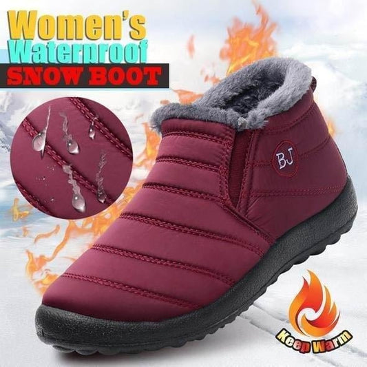 💖 🌹 Women Premium Light weight & Warm & Comfy Snow Boots
