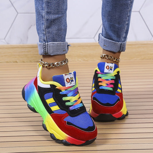 【Today's Special Price $39.99】2024 New Orthopedic Shoes | Rainbow Sneakers