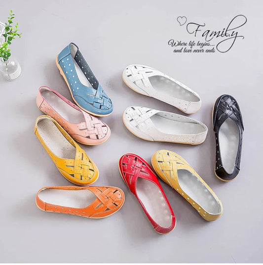 [#1 TRENDING SUMMER 2023] SUPER COMFORTABLE LEATHER SANDALS-[MOTHER'S DAY 49% OFF]